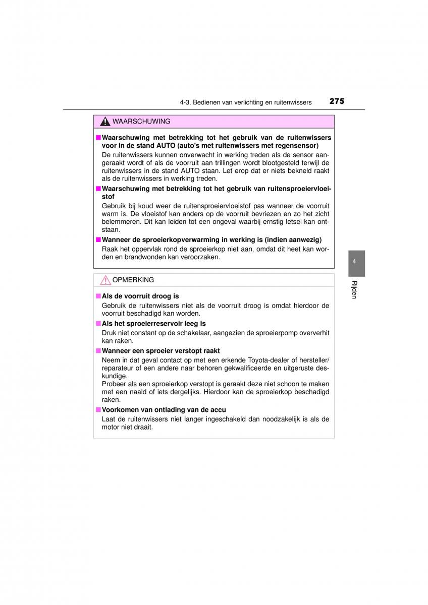 Toyota RAV4 IV 4 handleiding / page 275