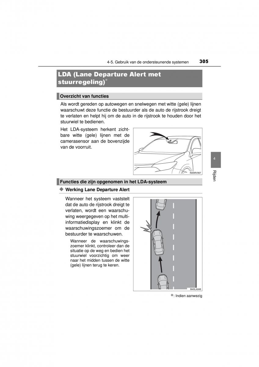 Toyota RAV4 IV 4 handleiding / page 305