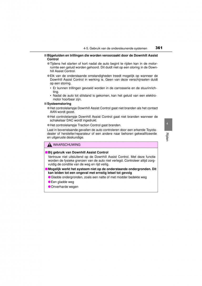 Toyota RAV4 IV 4 handleiding / page 361