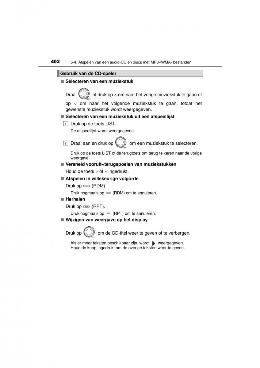 Toyota RAV4 IV 4 handleiding / page 402