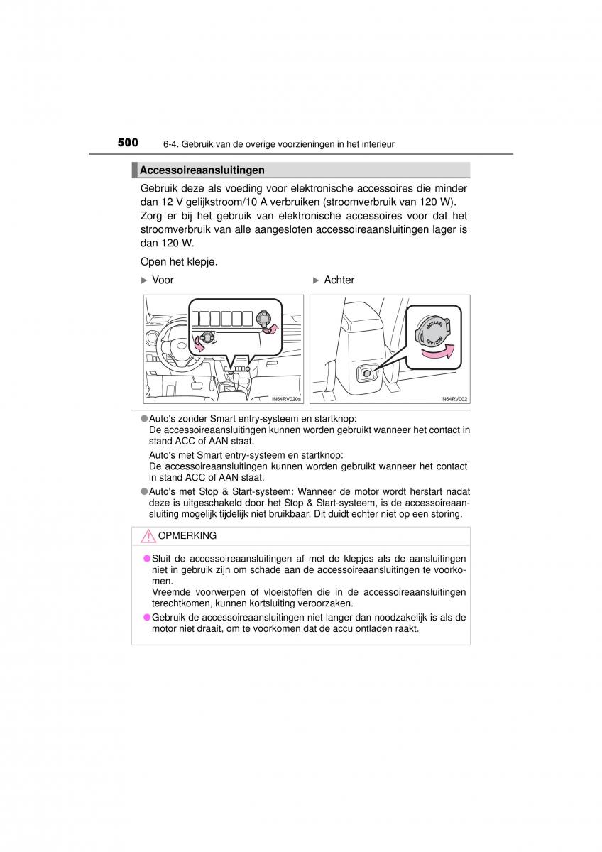 Toyota RAV4 IV 4 handleiding / page 500