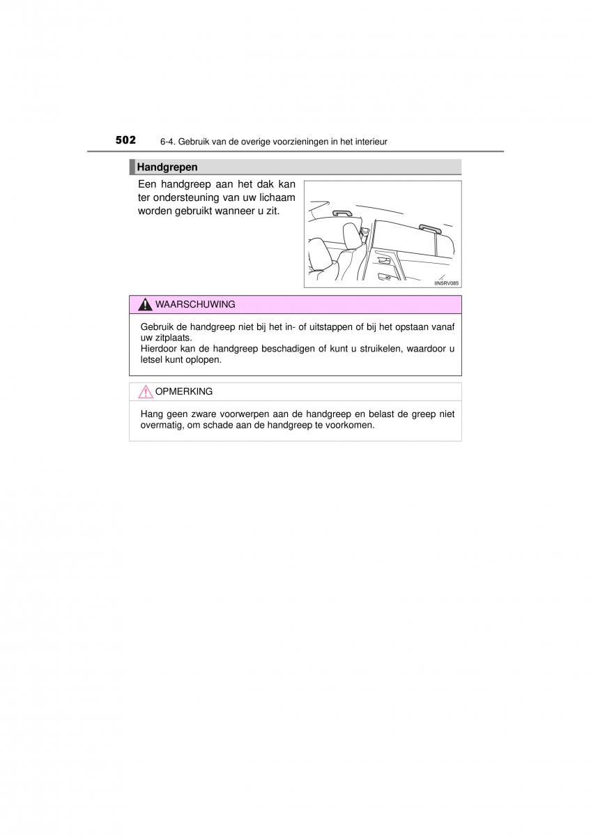 Toyota RAV4 IV 4 handleiding / page 502