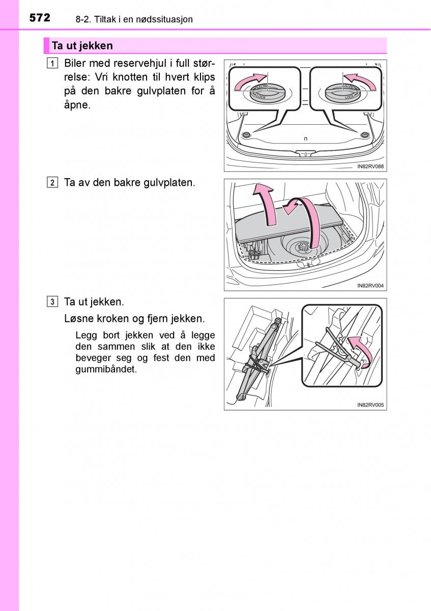 Toyota RAV4 IV 4 bruksanvisningen / page 574