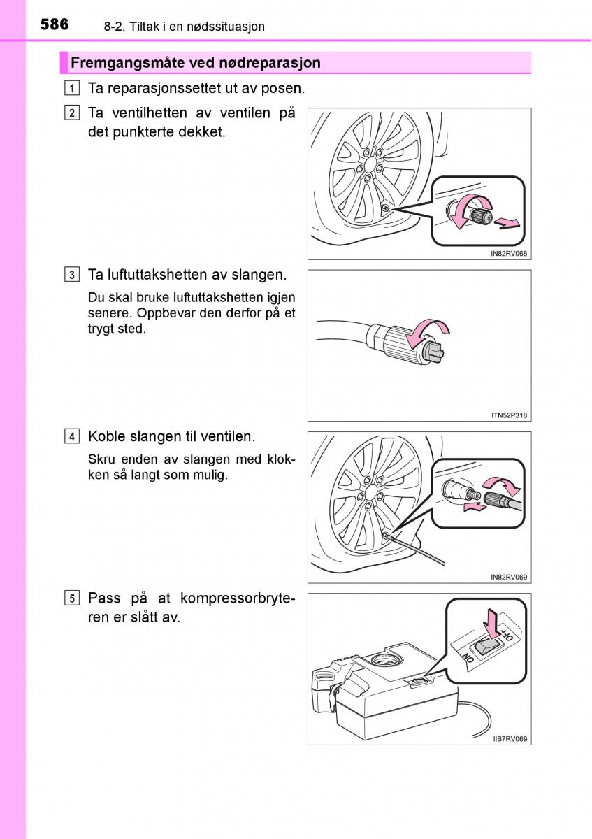 Toyota RAV4 IV 4 bruksanvisningen / page 588