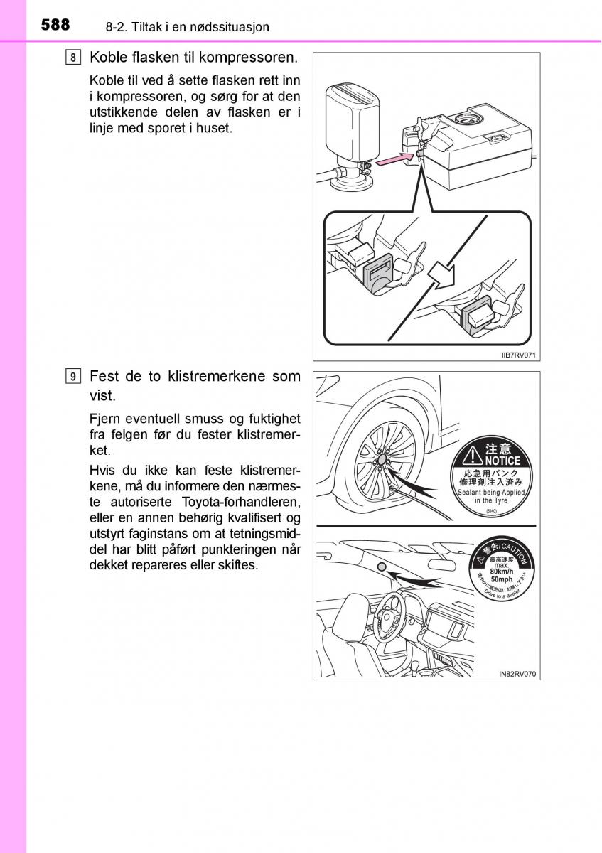 Toyota RAV4 IV 4 bruksanvisningen / page 590