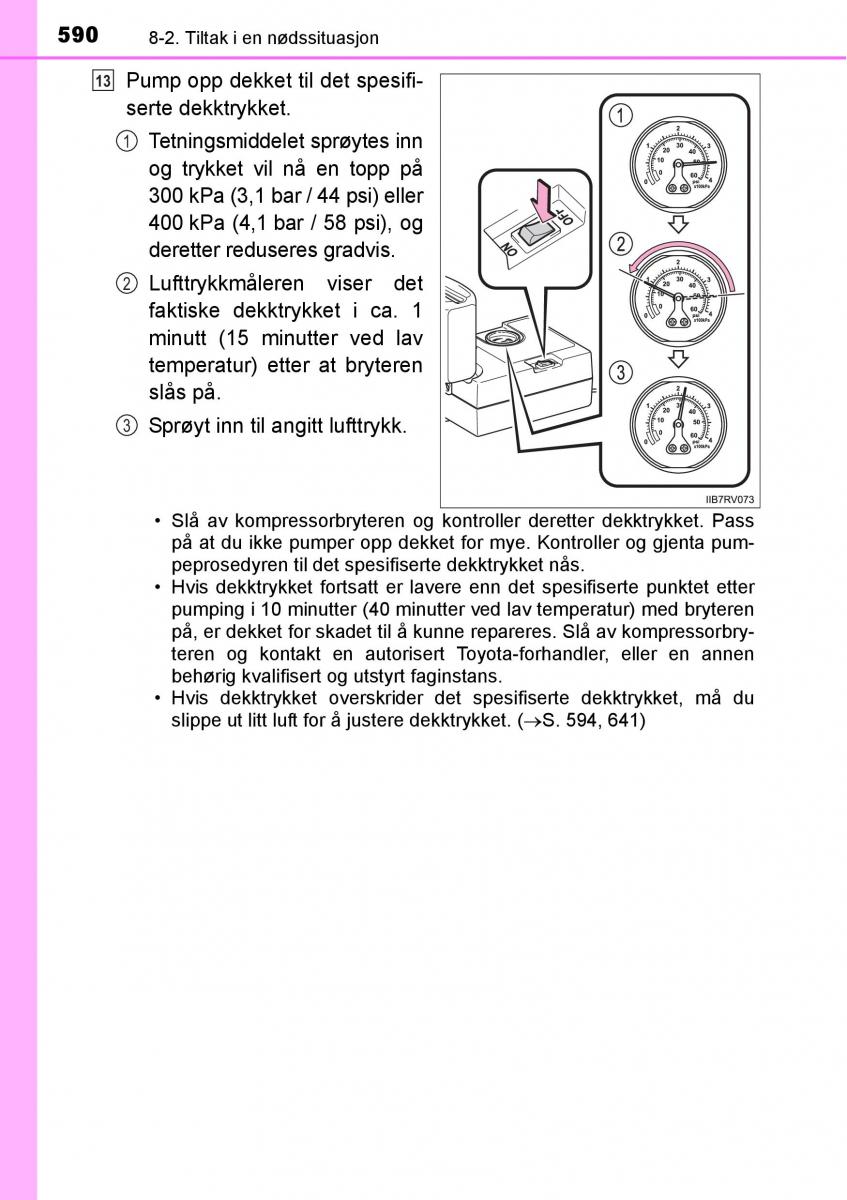 Toyota RAV4 IV 4 bruksanvisningen / page 592