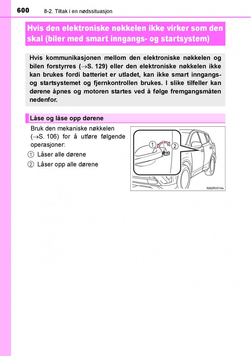 Toyota RAV4 IV 4 bruksanvisningen / page 602