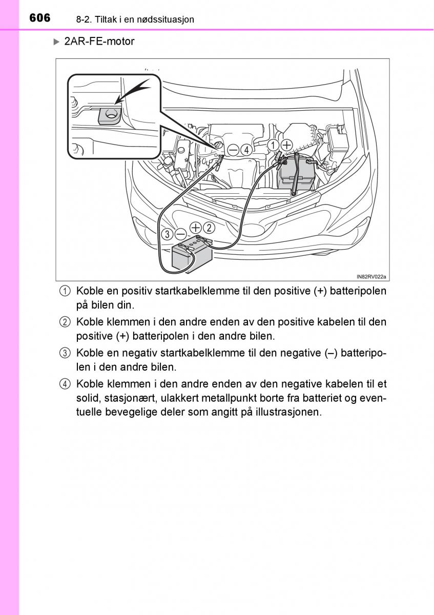 Toyota RAV4 IV 4 bruksanvisningen / page 608