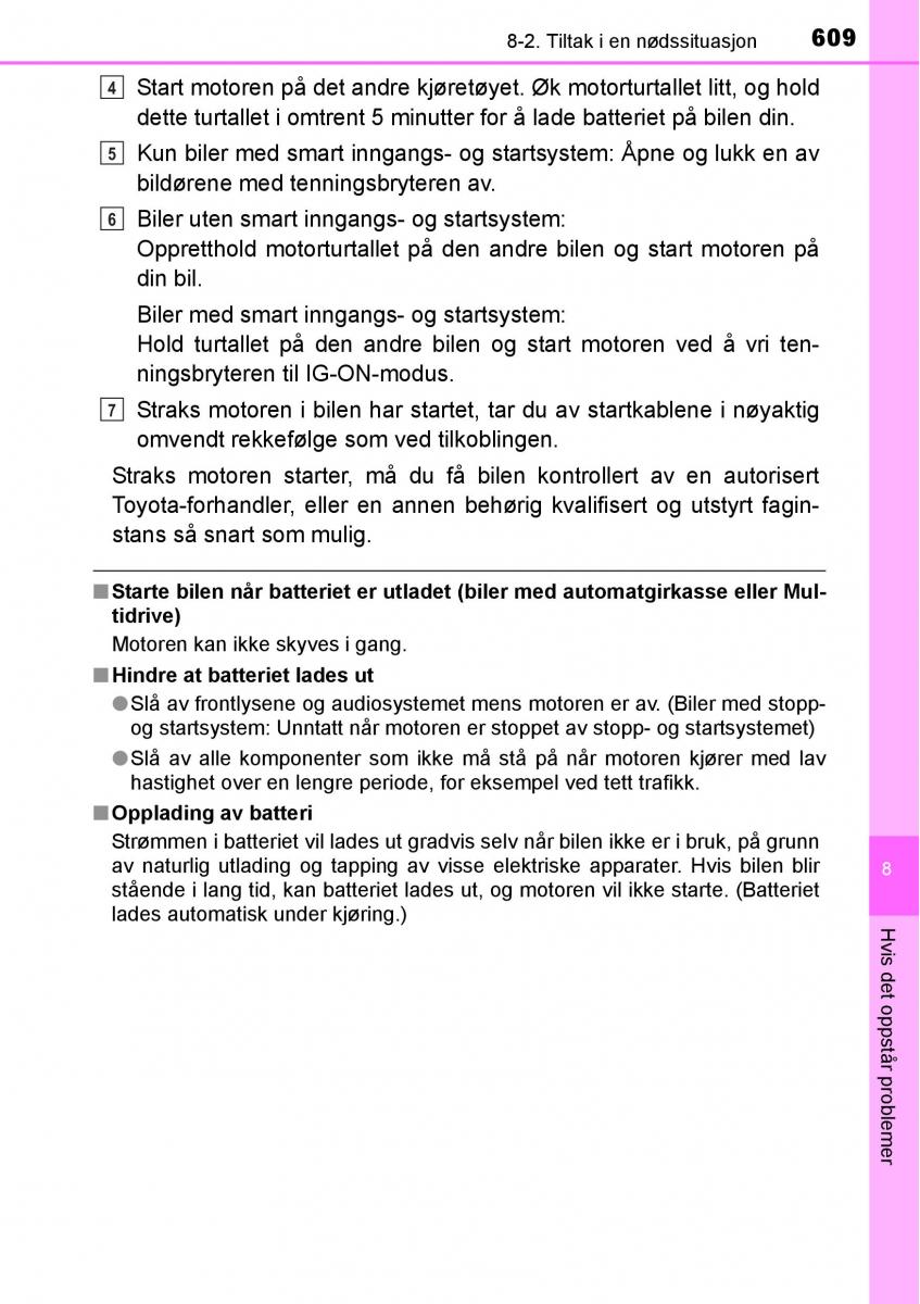 Toyota RAV4 IV 4 bruksanvisningen / page 611