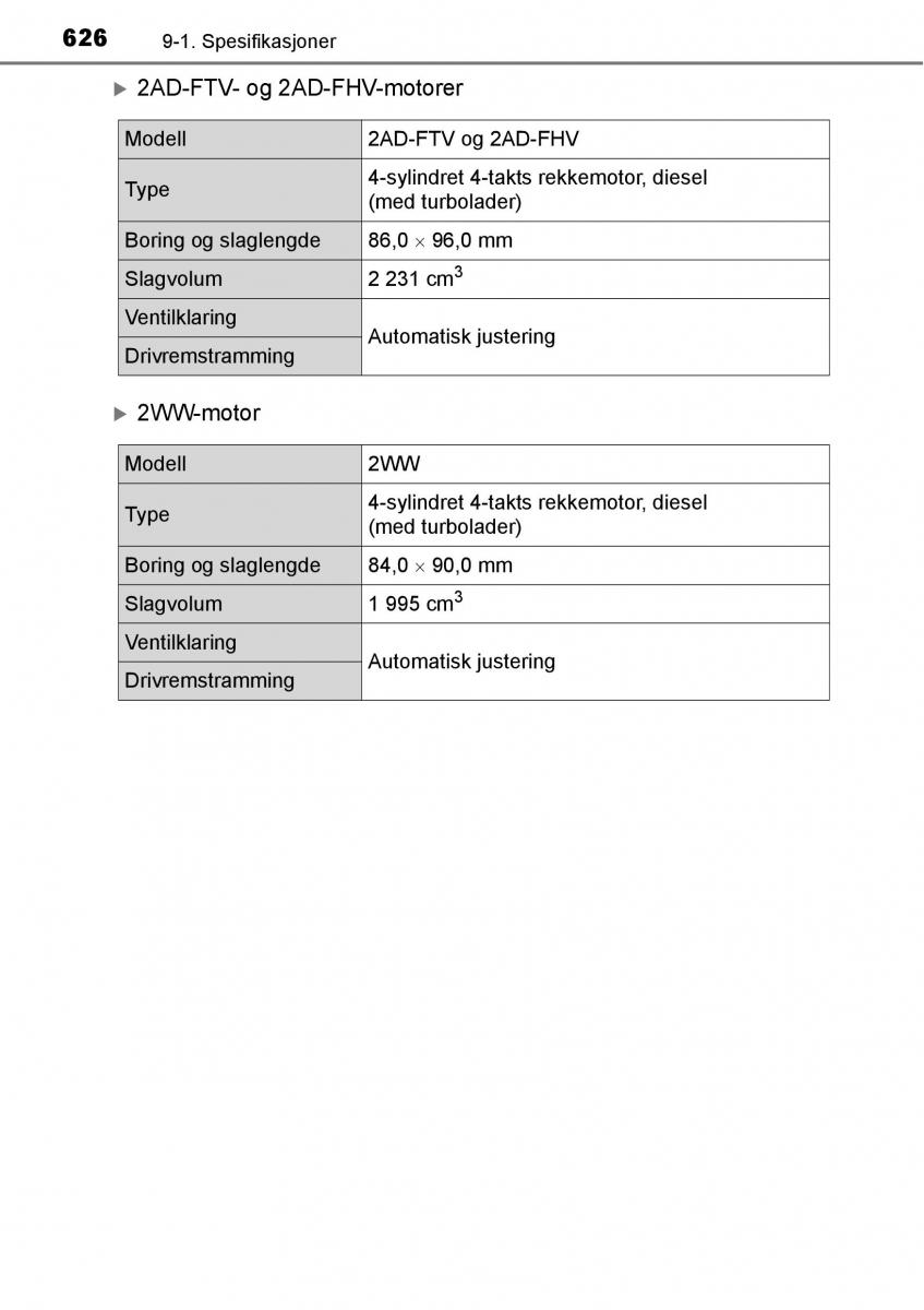 Toyota RAV4 IV 4 bruksanvisningen / page 628