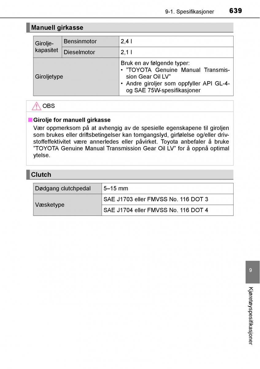 Toyota RAV4 IV 4 bruksanvisningen / page 641