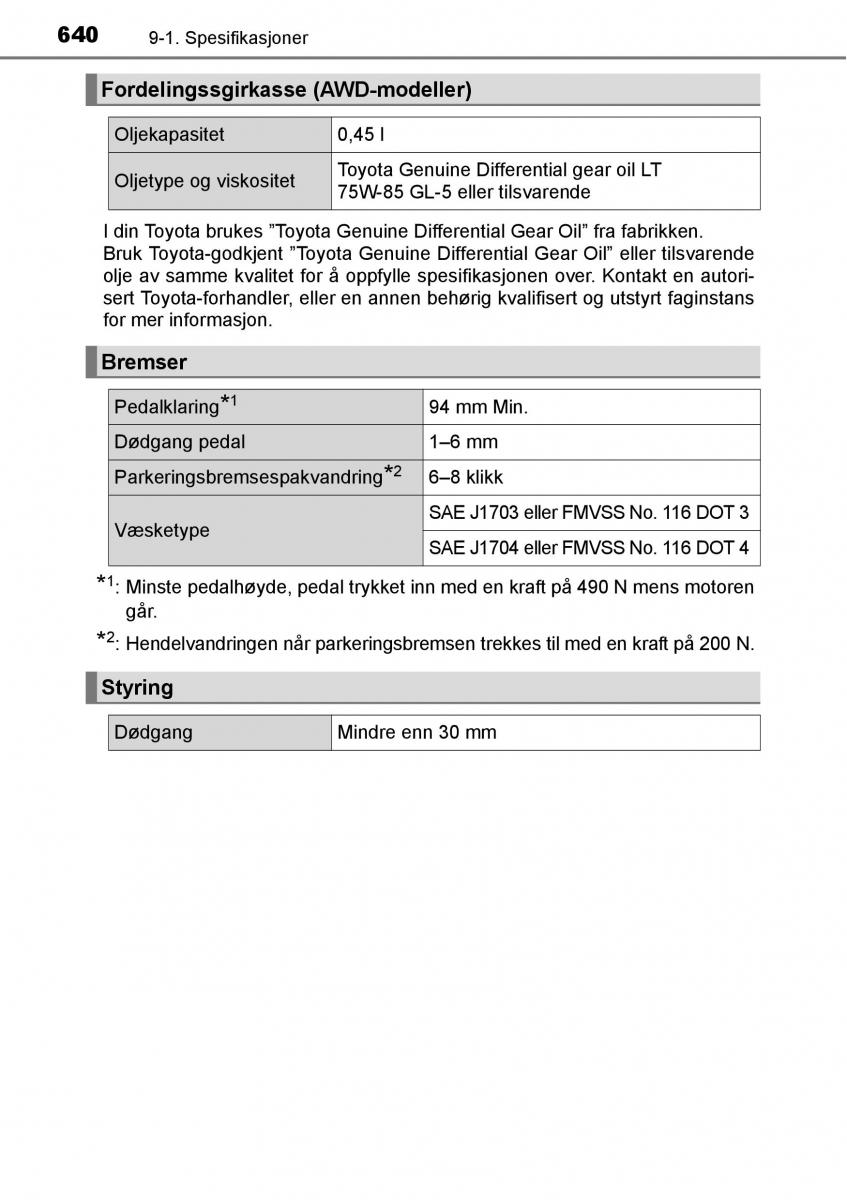 Toyota RAV4 IV 4 bruksanvisningen / page 642