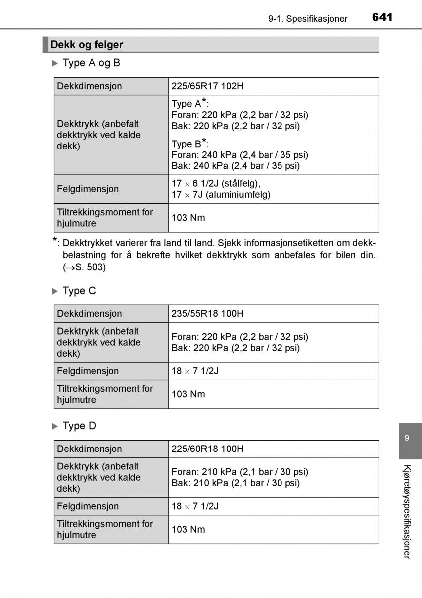 Toyota RAV4 IV 4 bruksanvisningen / page 643