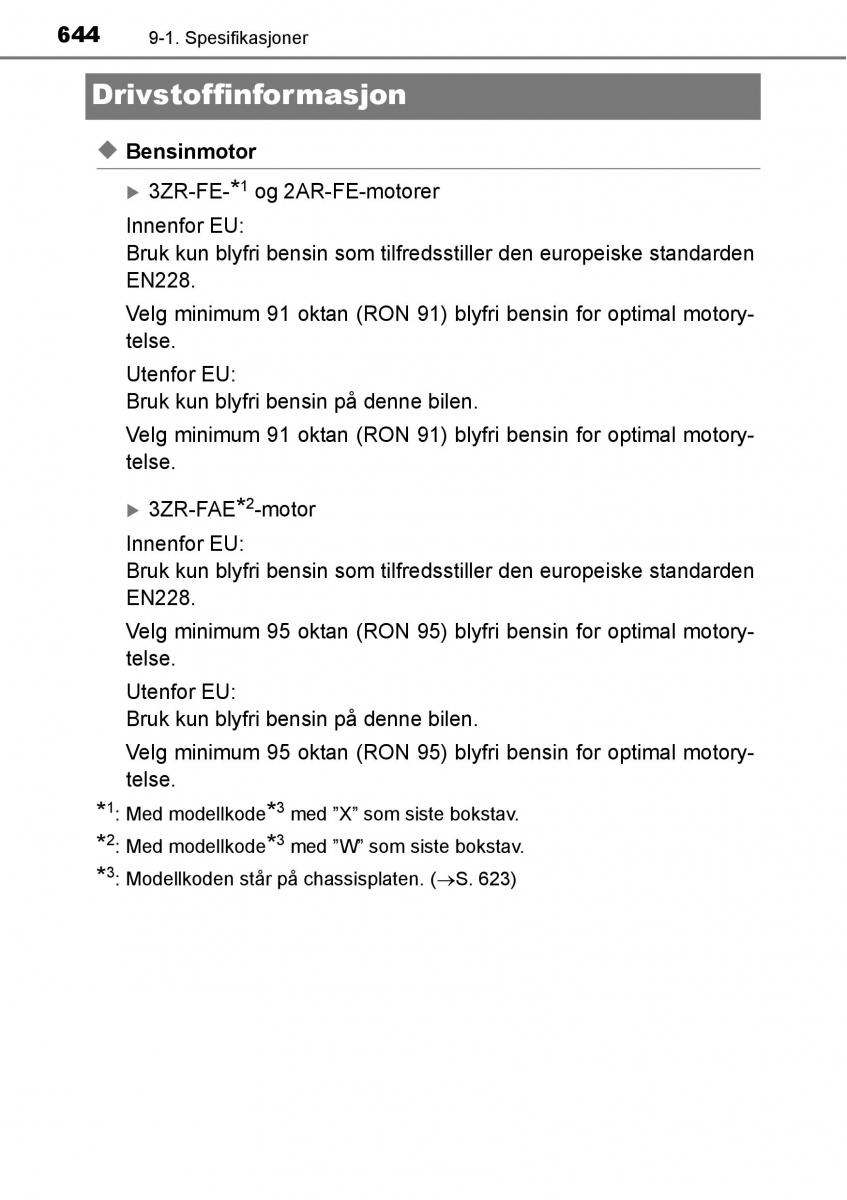 Toyota RAV4 IV 4 bruksanvisningen / page 646