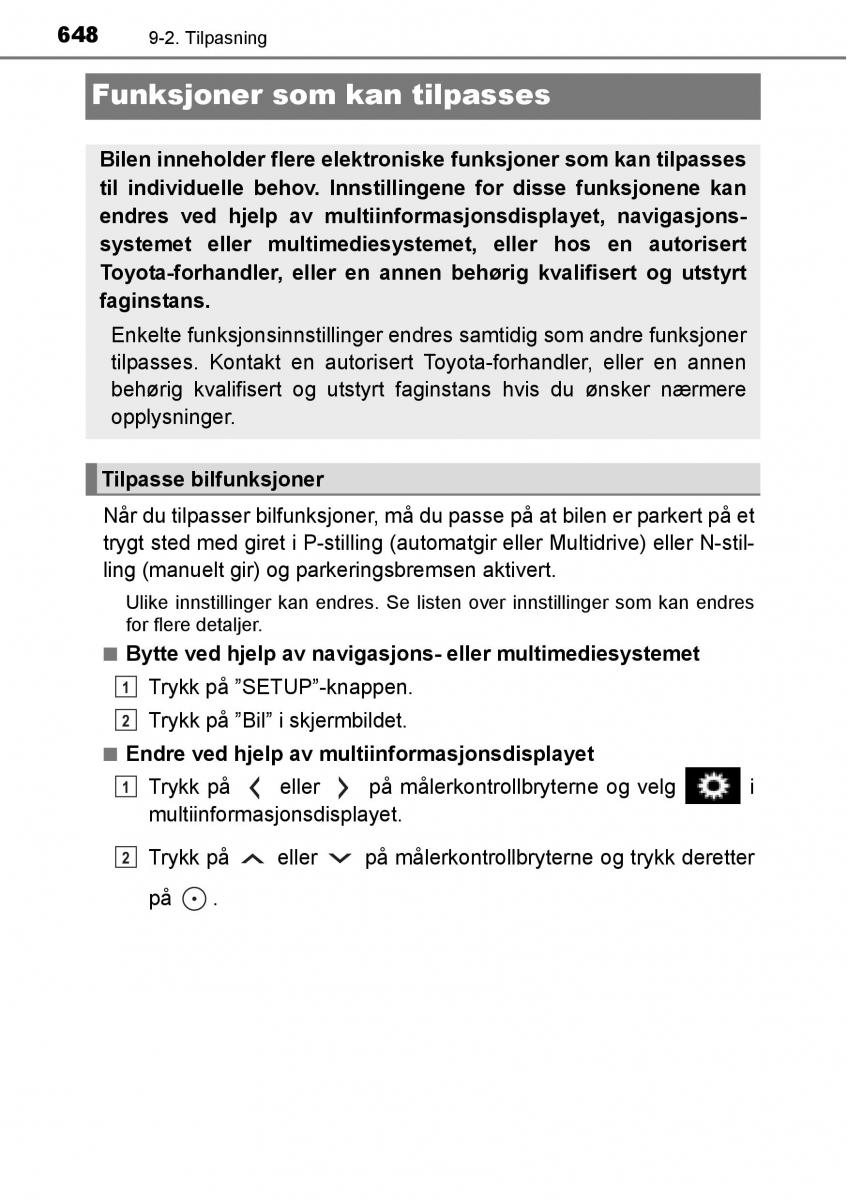 Toyota RAV4 IV 4 bruksanvisningen / page 650