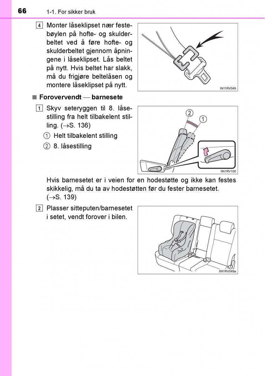 Toyota RAV4 IV 4 bruksanvisningen / page 68