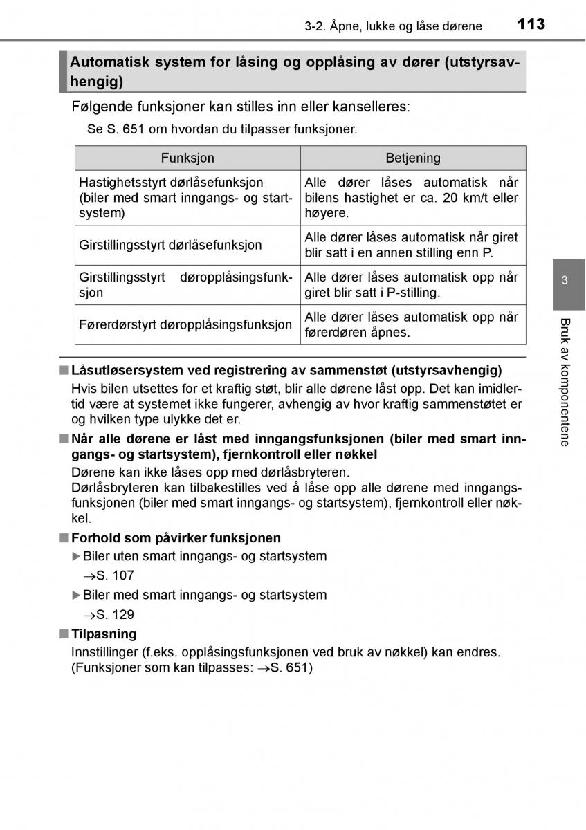 Toyota RAV4 IV 4 bruksanvisningen / page 115