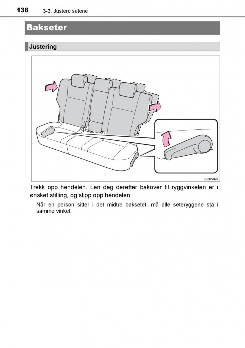 Toyota RAV4 IV 4 bruksanvisningen / page 138