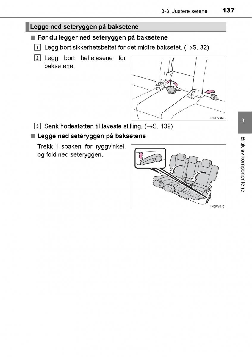 Toyota RAV4 IV 4 bruksanvisningen / page 139