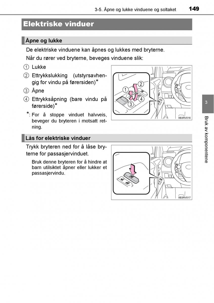 Toyota RAV4 IV 4 bruksanvisningen / page 151