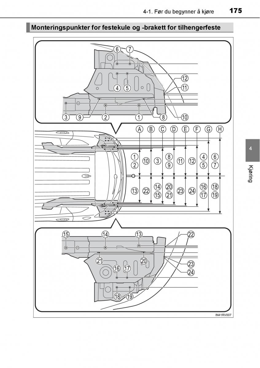 Toyota RAV4 IV 4 bruksanvisningen / page 177