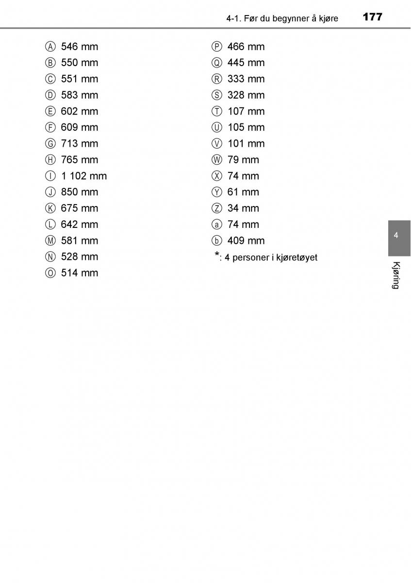 Toyota RAV4 IV 4 bruksanvisningen / page 179