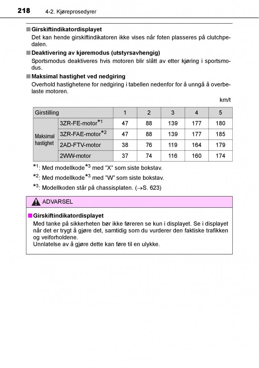 Toyota RAV4 IV 4 bruksanvisningen / page 220