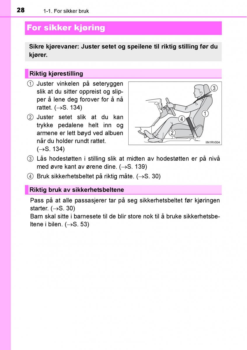 Toyota RAV4 IV 4 bruksanvisningen / page 30