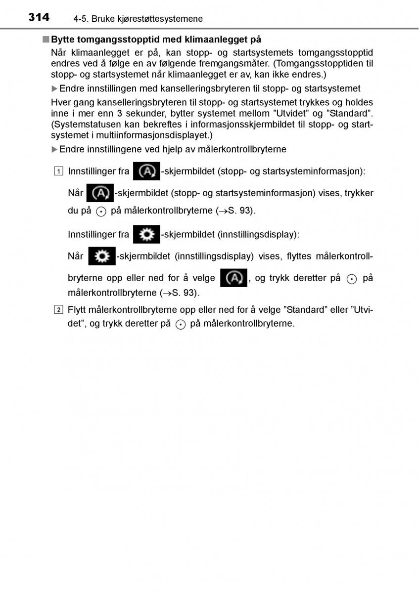 Toyota RAV4 IV 4 bruksanvisningen / page 316