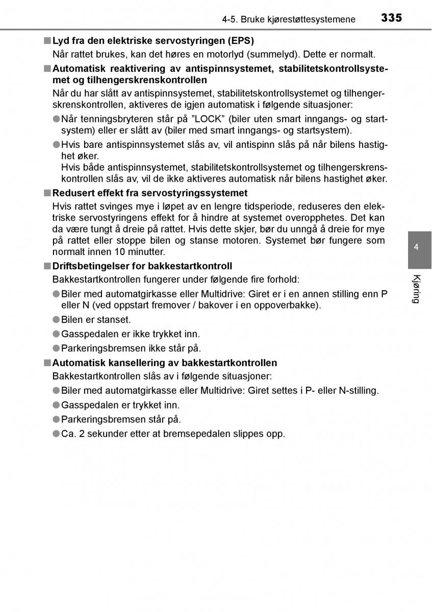 Toyota RAV4 IV 4 bruksanvisningen / page 337