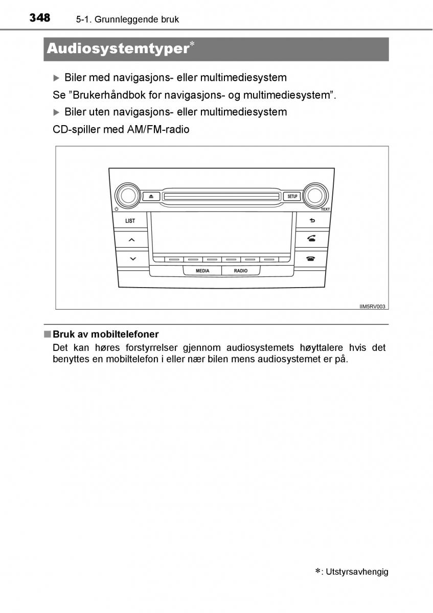 Toyota RAV4 IV 4 bruksanvisningen / page 350