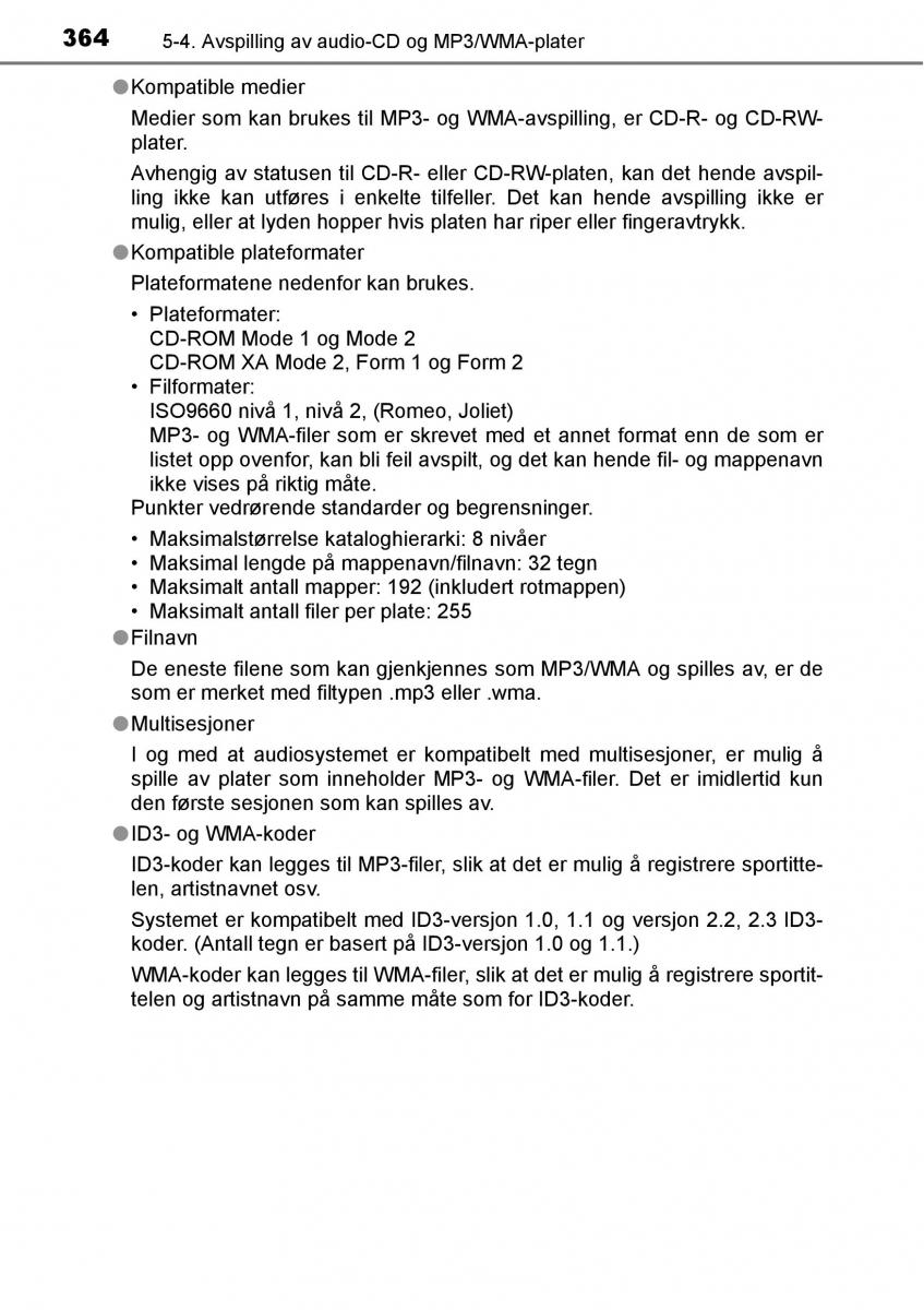 Toyota RAV4 IV 4 bruksanvisningen / page 366