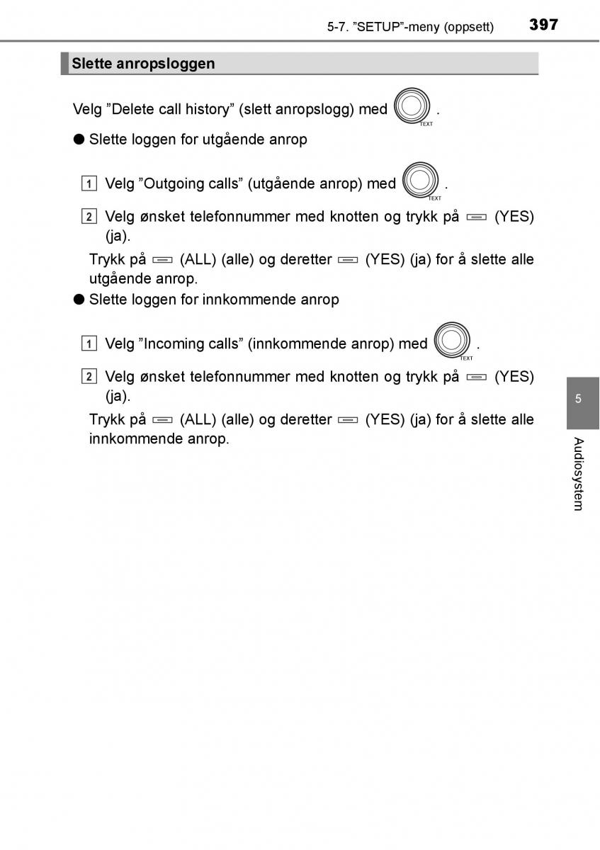 Toyota RAV4 IV 4 bruksanvisningen / page 399