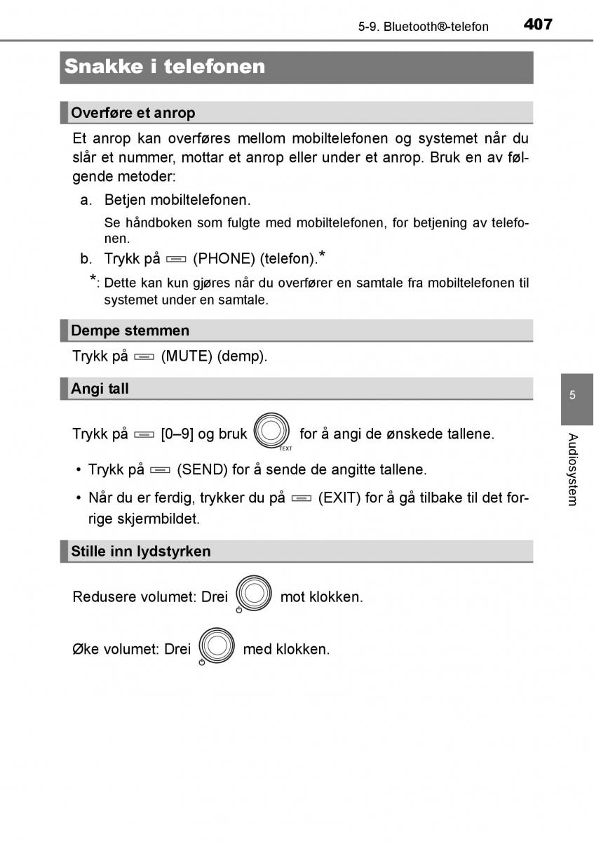 Toyota RAV4 IV 4 bruksanvisningen / page 409