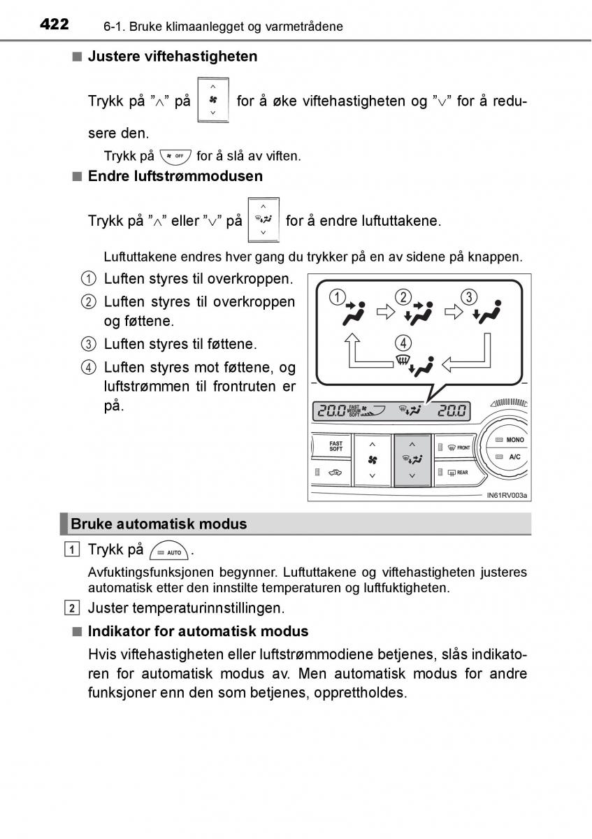 Toyota RAV4 IV 4 bruksanvisningen / page 424