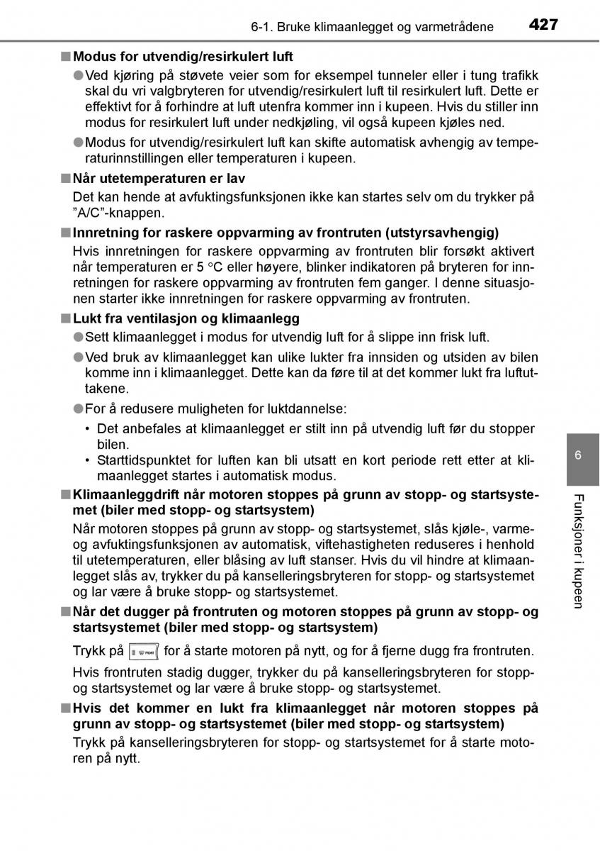 Toyota RAV4 IV 4 bruksanvisningen / page 429