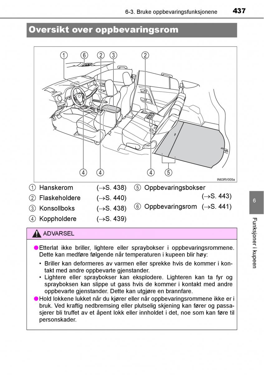 Toyota RAV4 IV 4 bruksanvisningen / page 439