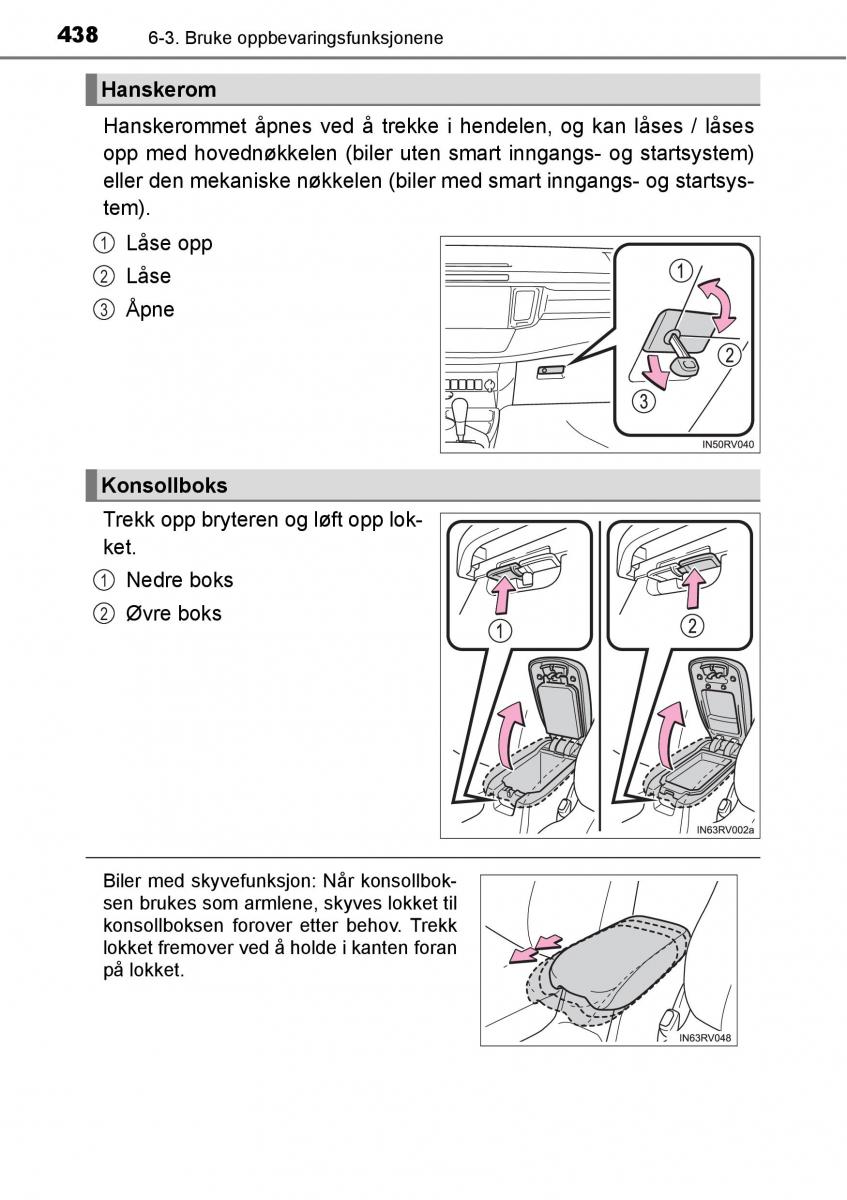 Toyota RAV4 IV 4 bruksanvisningen / page 440