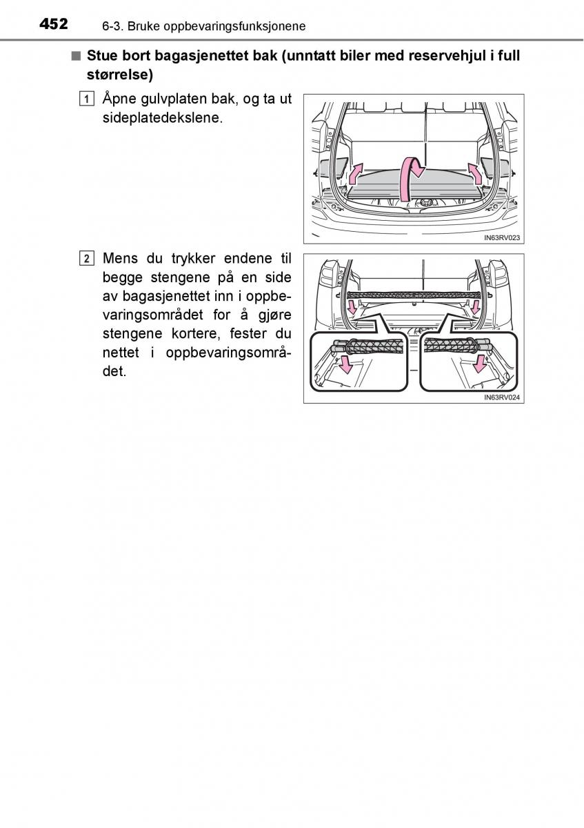 Toyota RAV4 IV 4 bruksanvisningen / page 454