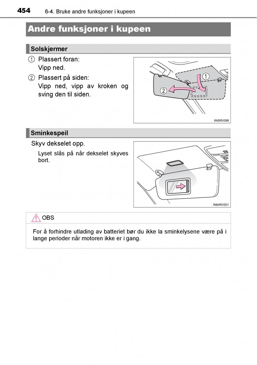 Toyota RAV4 IV 4 bruksanvisningen / page 456