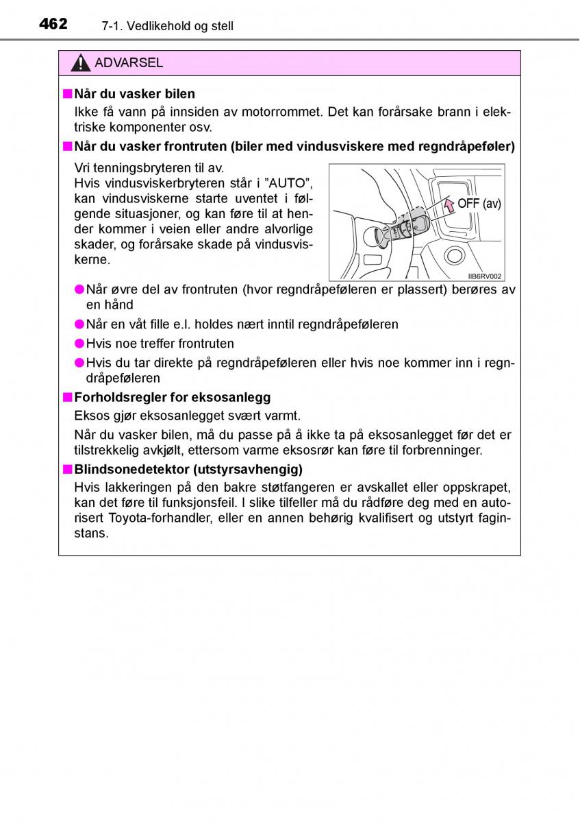 Toyota RAV4 IV 4 bruksanvisningen / page 464