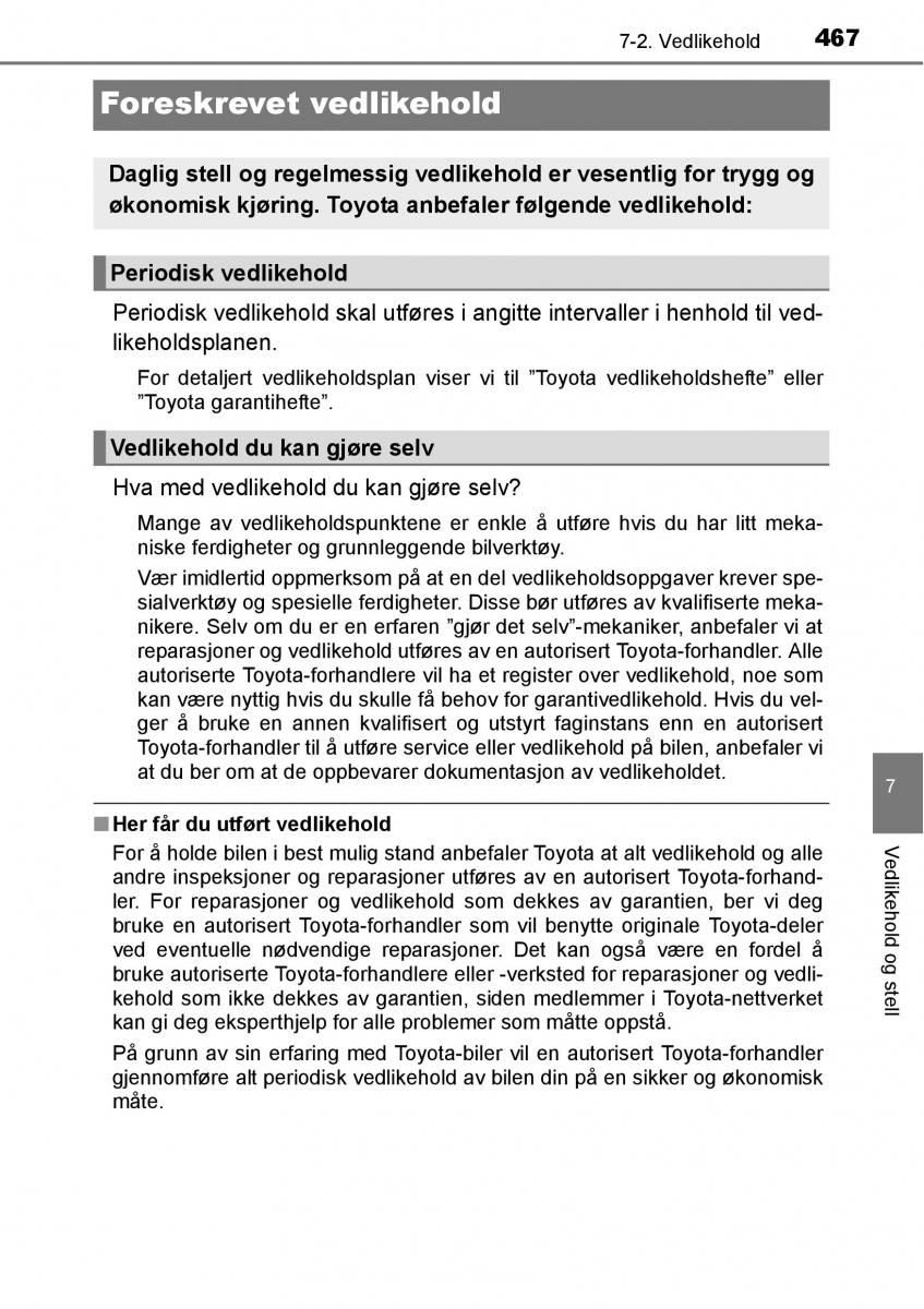 Toyota RAV4 IV 4 bruksanvisningen / page 469