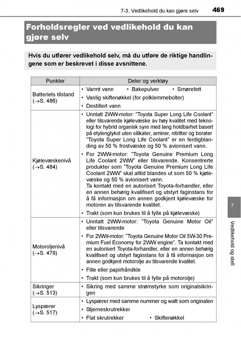 Toyota RAV4 IV 4 bruksanvisningen / page 471