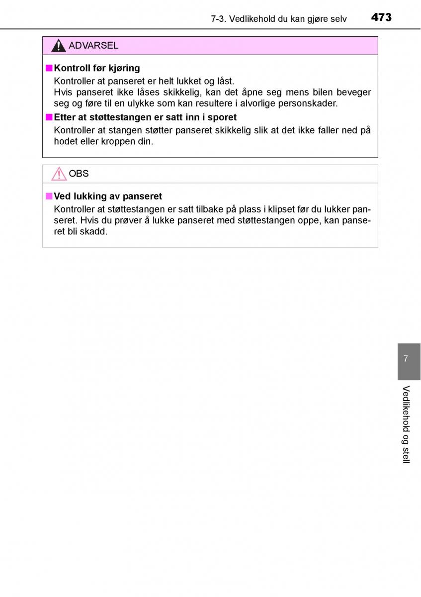 Toyota RAV4 IV 4 bruksanvisningen / page 475