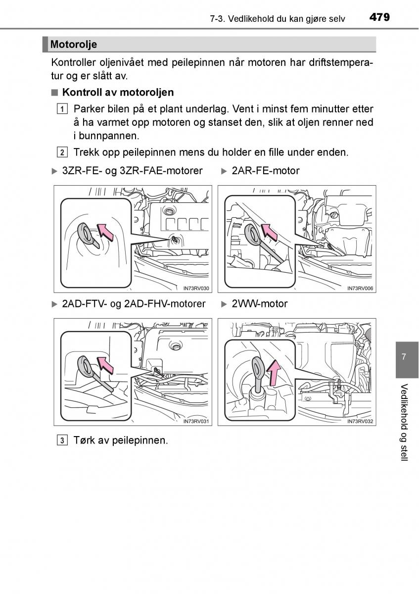 Toyota RAV4 IV 4 bruksanvisningen / page 481