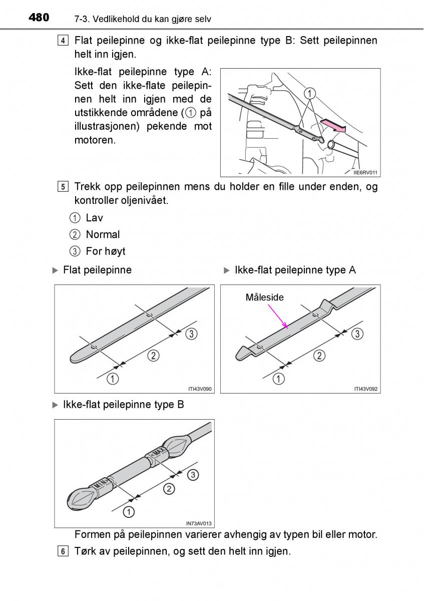 Toyota RAV4 IV 4 bruksanvisningen / page 482