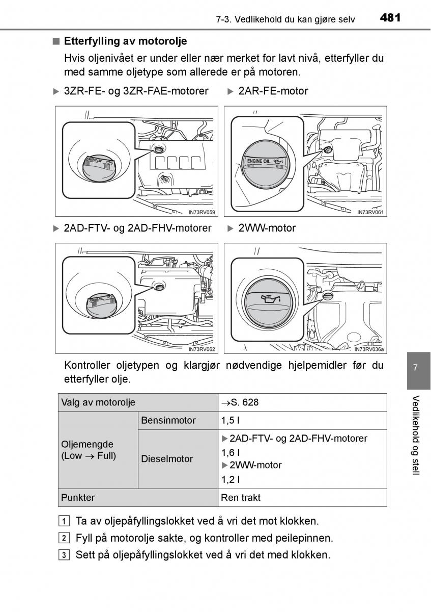 Toyota RAV4 IV 4 bruksanvisningen / page 483