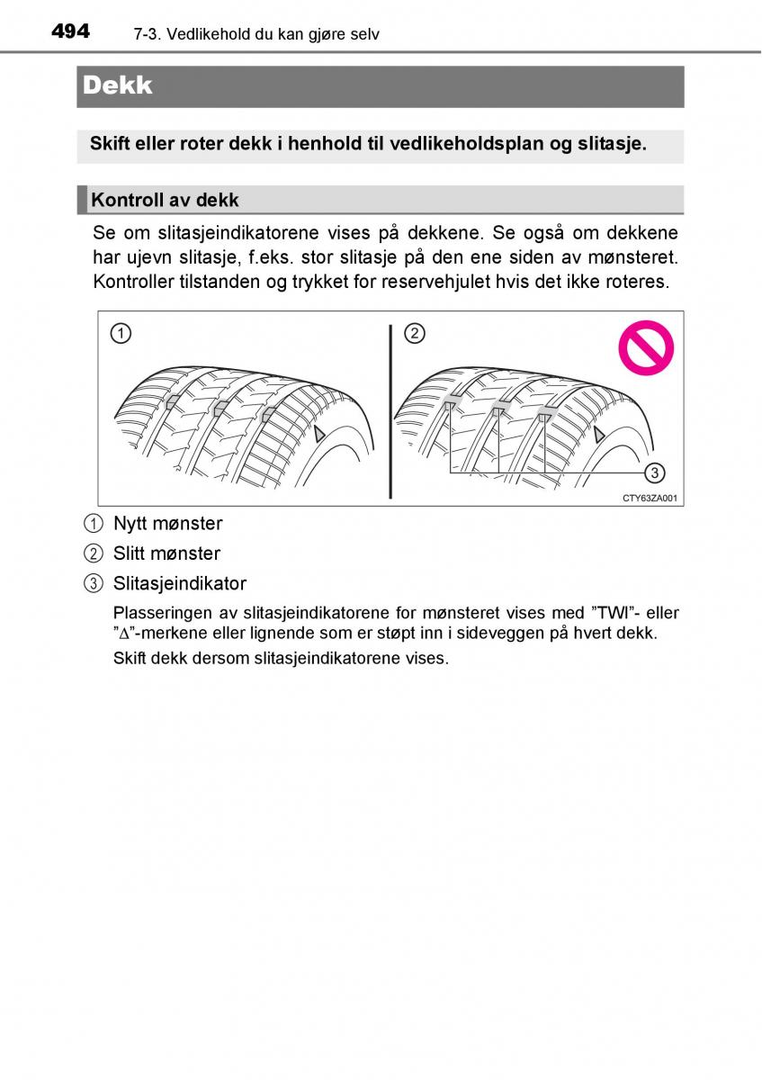 Toyota RAV4 IV 4 bruksanvisningen / page 496