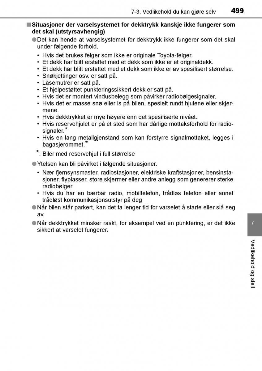 Toyota RAV4 IV 4 bruksanvisningen / page 501