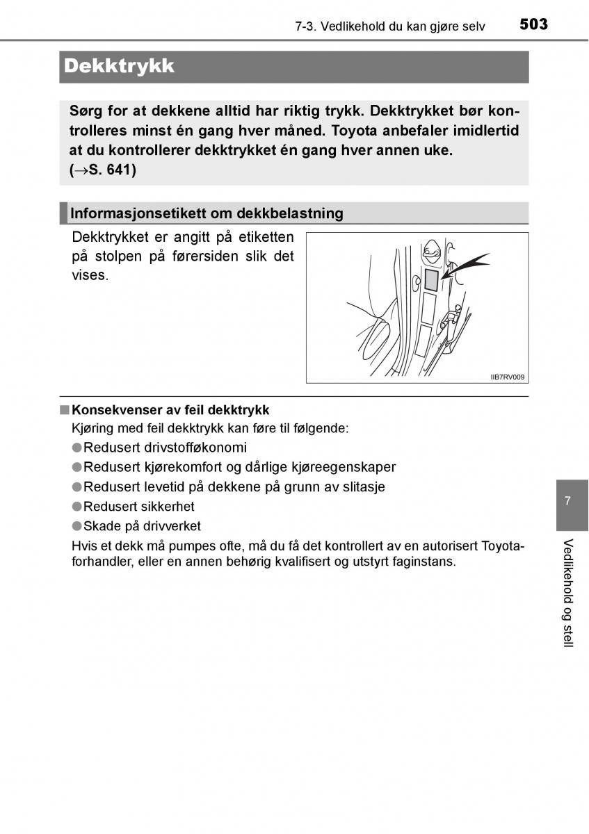 Toyota RAV4 IV 4 bruksanvisningen / page 505